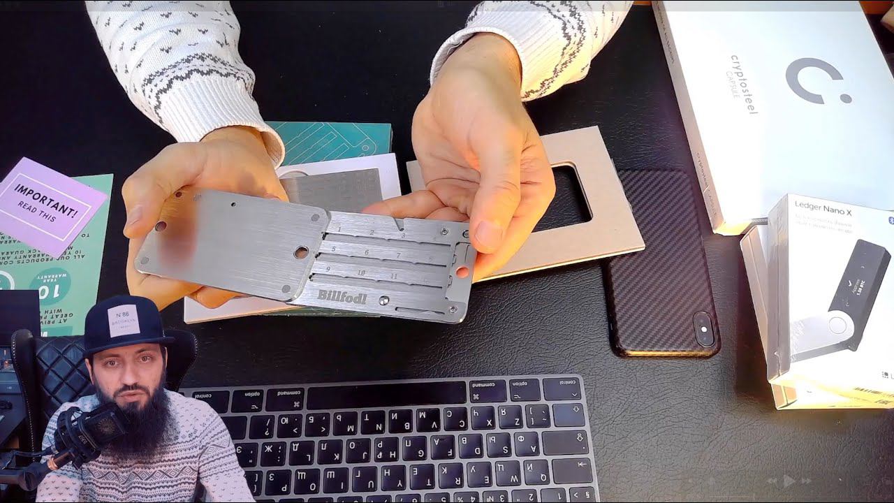 Ledger капсула сид фраза CryptoSteel THE BILLFODL устройства для хранения Сида БЕЗОПАСНОСТЬ КРИПТА смотреть онлайн