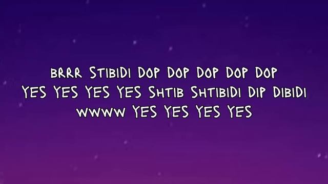 Fiki - Skibidi Bop Yes Yes (Lyrics) смотреть онлайн