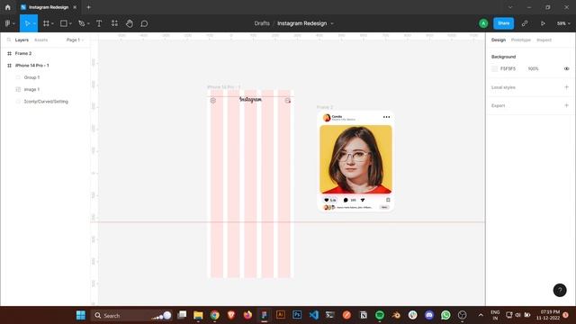 Instagram is currently in need of a UI redesign | Figma I UIUX #figma #ui смотреть онлайн