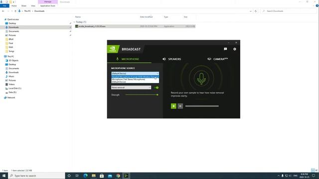 NVIDIA Broadcast - How to Remove Background Noise | Discord | Windows 10 смотреть онлайн