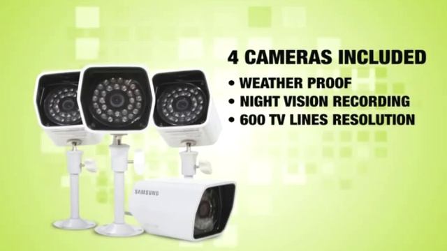 Samsung All-in-One Security Camera System SME4221N TV Ad смотреть онлайн