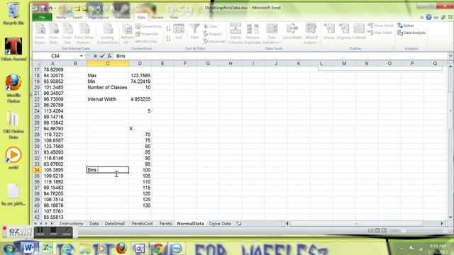Histogram Construction in Excel смотреть онлайн
