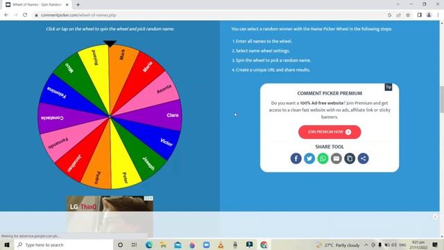 Wheel Picker Name | Wheel of Names | How to Add Names to Wheel of Names смотреть онлайн