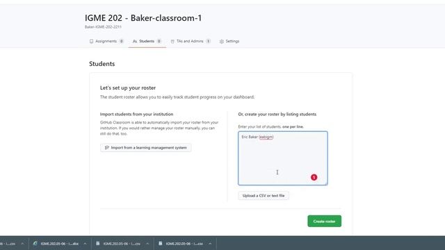 Setting Up A GitHub Classroom смотреть онлайн