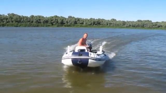 р. Ахтуба 2012г. Лодка Gladiator смотреть онлайн