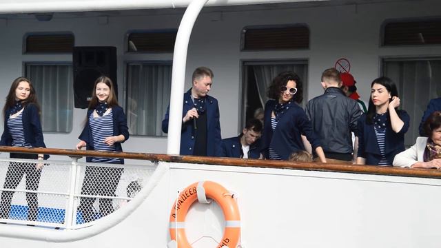 Теплоход "Александр Фадеев". Отправление из Перми. Часть 1 смотреть онлайн