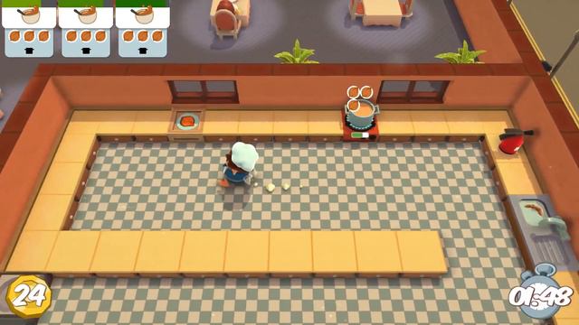 OverCooked Gameplay: Cooking to Save the World! (HD Early Access Preview) смотреть онлайн