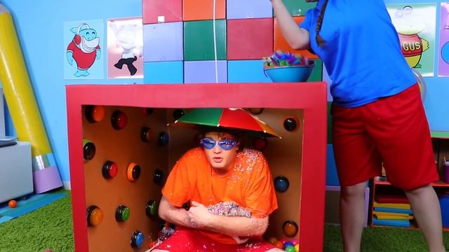 100 MYSTERY BUTTON CHALLENGE! Press Buttons IF YOU DARE... смотреть онлайн