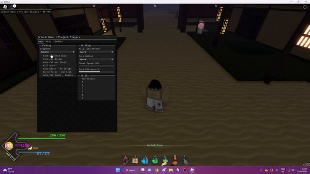 ROBLOX Project Slayers Script / GUI | Auto Farm, Kill All, INF Spins And More *PASTEBIN 2022* смотреть онлайн