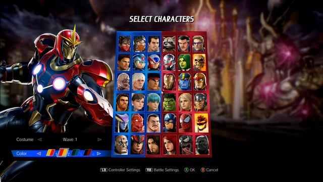 Marvel vs Capcom Infinite all characters and costumes in 4K 2020 смотреть онлайн