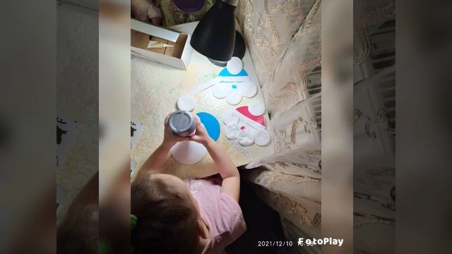 дед мороз. дед мороз из ватных дисков смотреть онлайн