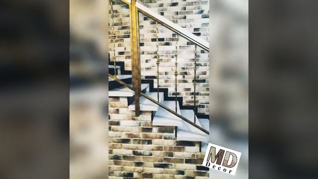 Гипсовое производство, укладка гипсовым кирпичем, искусственный камень. Венецианский кирпич смотреть онлайн