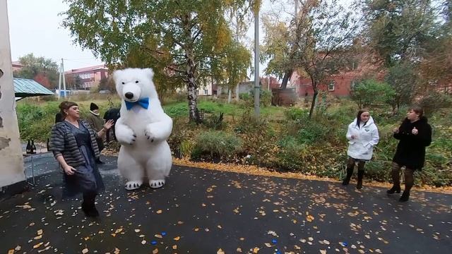 Видеосъёмка поздравления, Юбилей, Мишка Пломбир смотреть онлайн