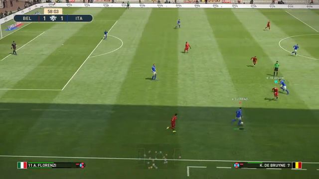 PES 2019 - 1 vs 1 Offline with National Teams I BELGIUM vs. ITALY - Part 1 смотреть онлайн