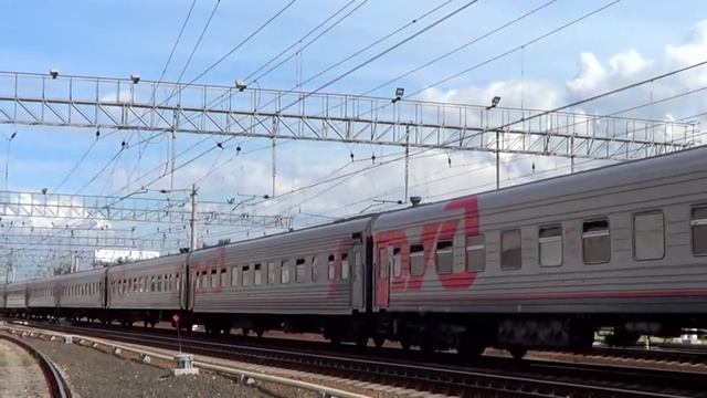 ЧС2к-443 с поездом №53 "Пермь - Симферополь" смотреть онлайн
