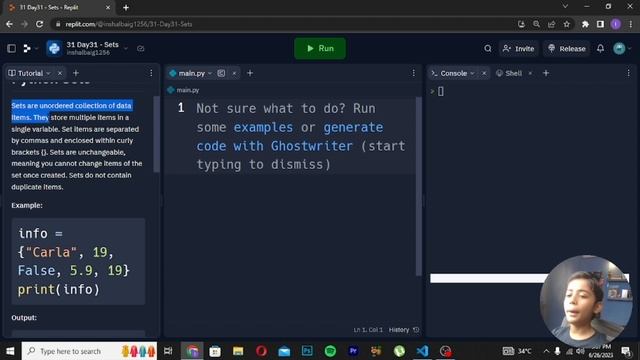 Sets Method in Python | Python Tutorial - Day #32 смотреть онлайн
