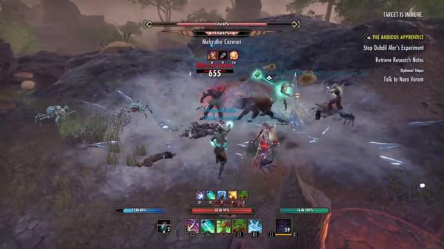 ESO Morrowind Warden | Vs Mehzthe World Boss Dubdil Daily смотреть онлайн