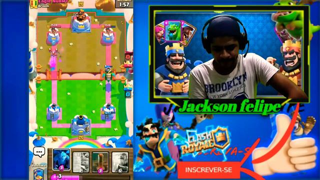 Ganhe fácil o emoji do príncipe das trevas chorão Clash royale смотреть онлайн