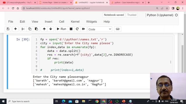 Python regular expression for matching data in file смотреть онлайн