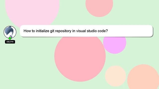 How to initialize git repository in visual studio code? смотреть онлайн