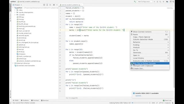 Run python in intellij idea смотреть онлайн