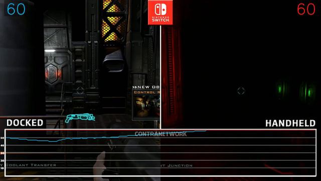 DOOM 3 | Docked VS Handheld | Graphics Comparison & Frame Rate Test on Switch смотреть онлайн