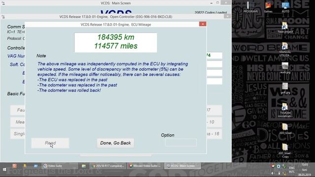 VCDS - EDC15 EDC16 Real Mileage Check (VW Audi Seat Skoda) смотреть онлайн