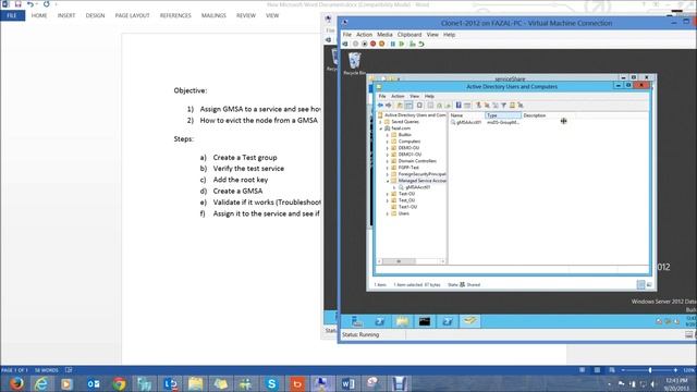 Windows Server 2012:Group Managed Service Accounts смотреть онлайн