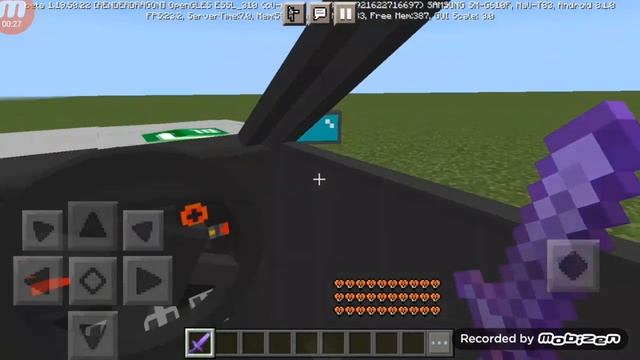 Let drive Nissan GTR#minecraft смотреть онлайн