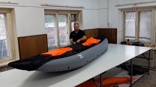Съёмный фартук на байдарку Merman 430 смотреть онлайн