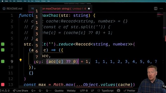 Fixing Bad Copilot Code - maxChar смотреть онлайн