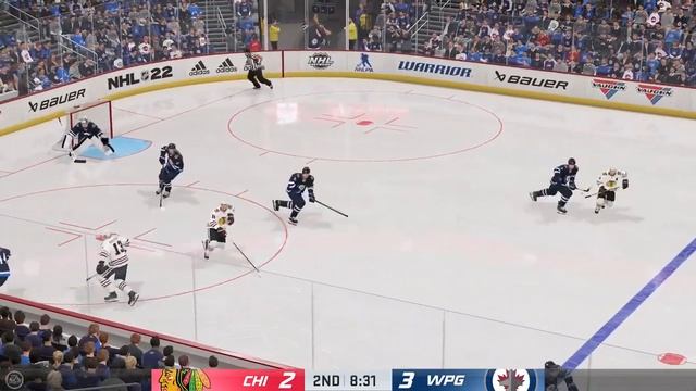 Chicago Blackhawks vs Winnipeg Jets - NHL Today 2/14/2022 Full Game Highlights - NHL 22 Sim смотреть онлайн