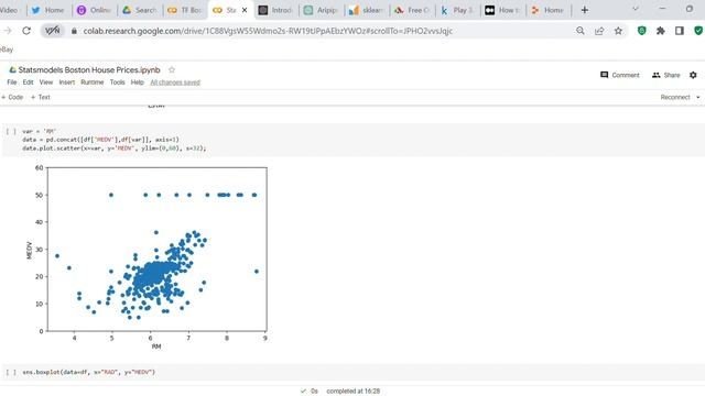 Code Review: Use Statsmodels to predict on Boston House Prices смотреть онлайн