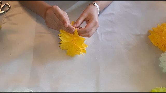 Цветы из салфеток своими руками смотреть онлайн