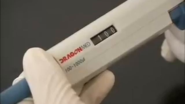 DRAGONLAB TopPette Pipette Setting The Volume