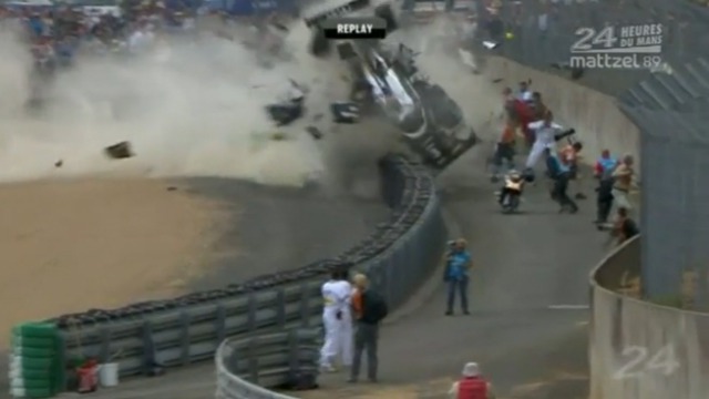 Жуткая авария на гонках смотреть онлайн