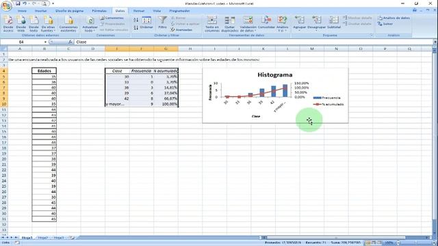 Gráficos-Histograma-Excel 2007 смотреть онлайн