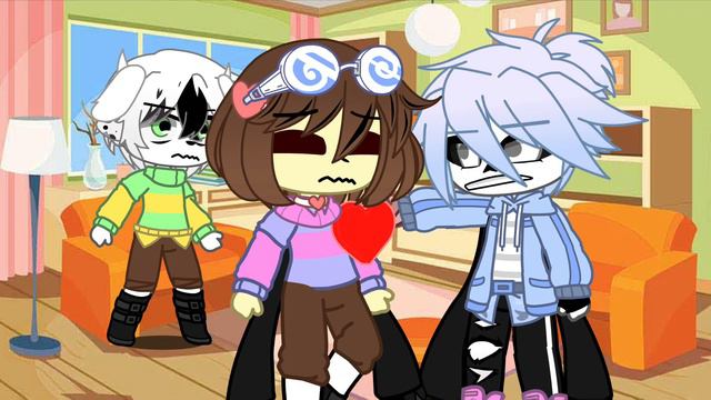 |/•Your Just Gonna Stand There?•\|Sans Angst|Glitchtale season 2|read desc| смотреть онлайн