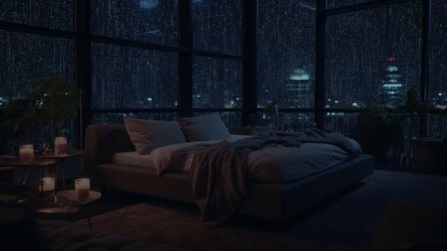 Soothing Rainfall Outside the Window | Can't Sleep? Try Relaxing to Rain Sounds, No More Insomnia смотреть онлайн