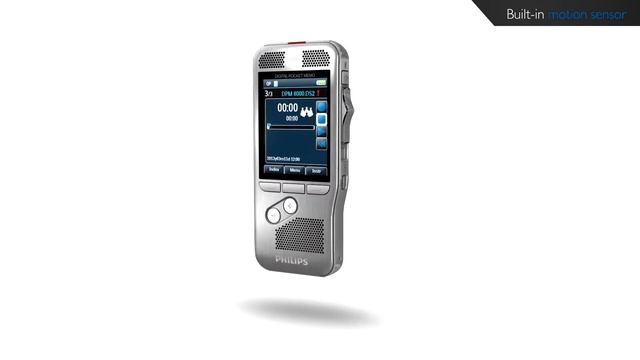 Philips Digital Pocket Memo - Motion sensor смотреть онлайн