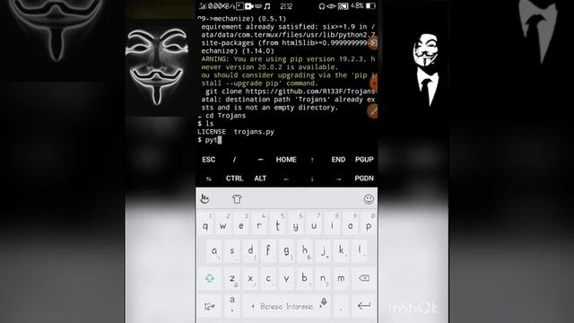 Virus Trojans Via TERMUX смотреть онлайн