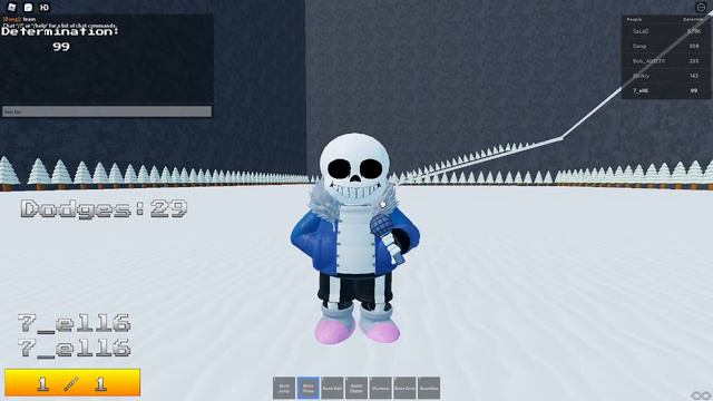 UT: Judgement Breath. [Beta] Roblox FNF Sans Showcase смотреть онлайн