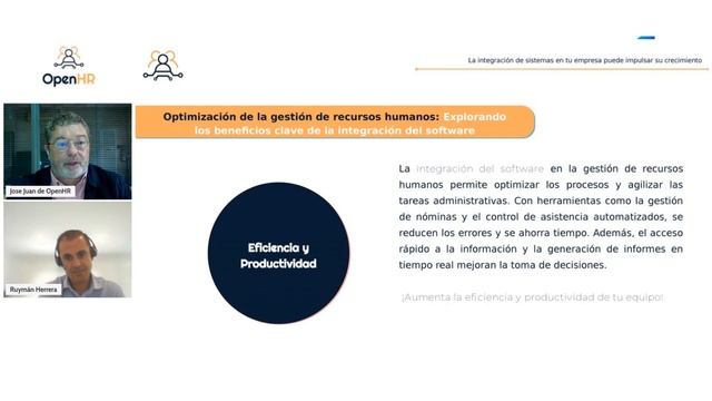 Cómo la integración de sistemas impulsa el crecimiento de tu empresa - Webinar con OpenHR смотреть онлайн