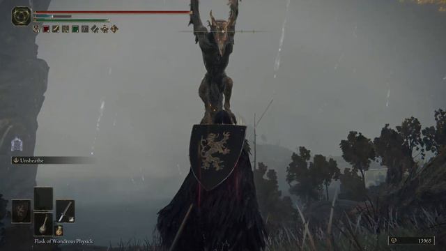 Elden Ring - Elder Dragon Greyoll Boss Fight смотреть онлайн