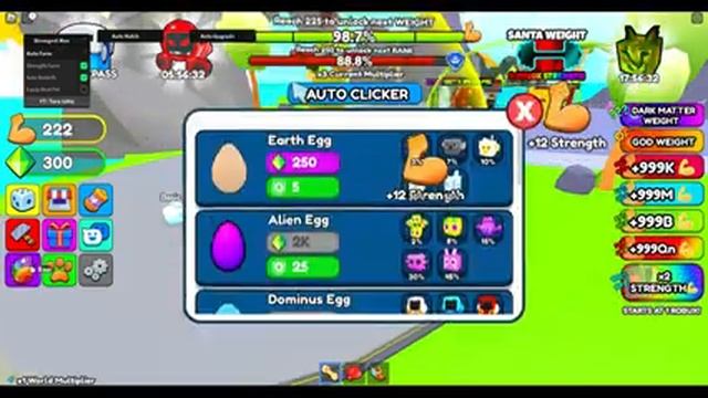 Roblox Strongest Man Simulator Script - Auto Farm GUI & More смотреть онлайн