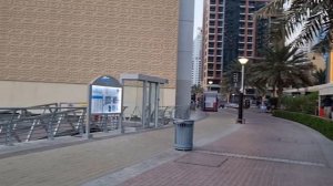 Dubai Marina Promenade walk tour