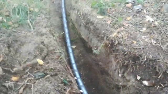 Прокладка трубы холодного водоснабжения с греющим кабелем смотреть онлайн