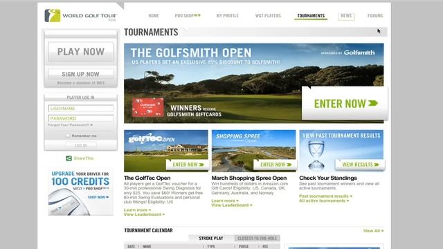 Intro to World Golf Tour смотреть онлайн