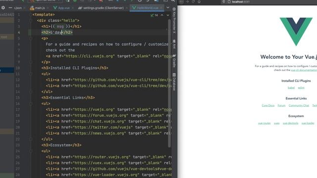 Making Client Code Changes in IntelliJ IDEA смотреть онлайн
