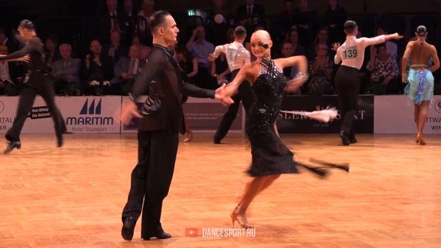 German Pugachev - Ariadna Tishova RUS | Samba | WDSF Open Youth Latin | GOC 2019 смотреть онлайн